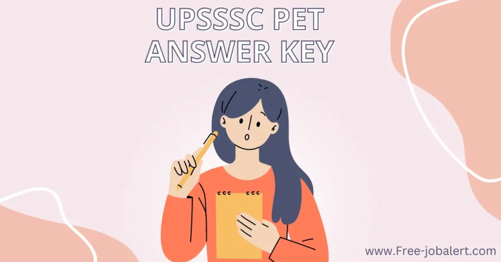 UPSSSC PET Answer Key